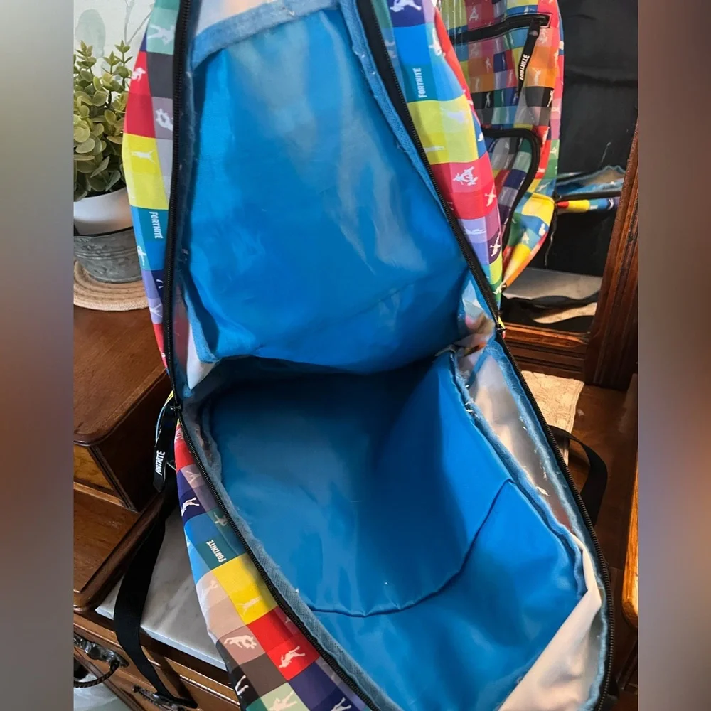 FORTNITE Classic Amplify‎ Backpack Colorful with Pockets & Adjustable Straps